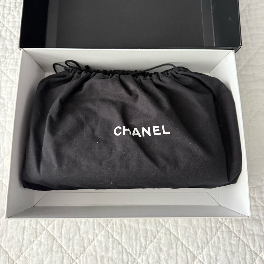 Chanel Iridescent Calfskin “In The Mix” Flap Satchel –Excellent & Dust Bag & Box - Picture 9 of 15